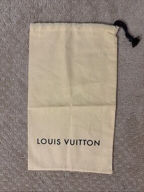 Louis Vuitton drawstring dust bag